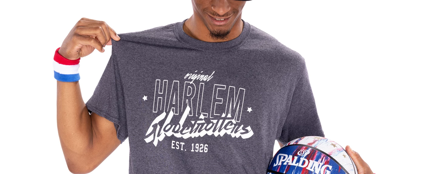 Introducing the Ultimate Collaboration:  Hoop Culture x Harlem Globetrotters Tee