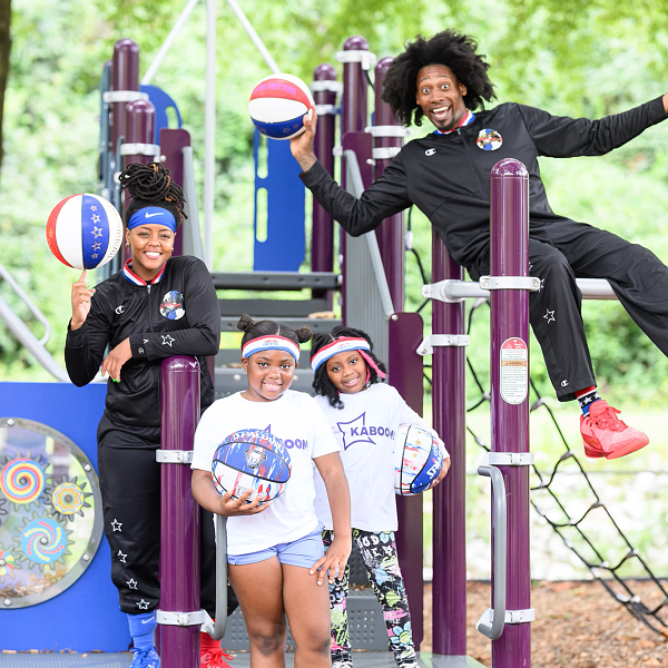 The Harlem Globetrotters™ and KABOOM! Unite for a Community Play Event in Celebration of the Center for Disease Control and Prevention Foundation’s National Challenge to End Hunger and Build Healthy Communities in Atlanta